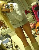 Lots of random pictures of a slutty teen