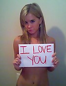 Lovely Laura sends ExGFs.com her best