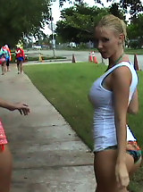 Amazing molly and her hot big tit girl spend the day at the water park in these super hot tube riding bikini vids