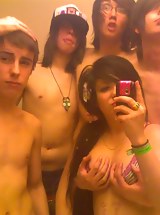 Pics of emo teen with guys